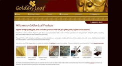 Desktop Screenshot of goldenleafproducts.com